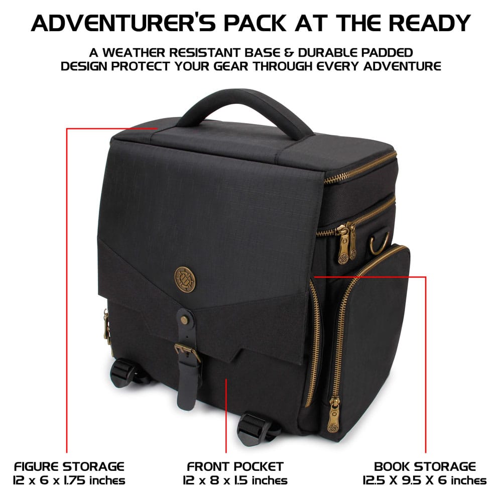Enhance Tabletop Series Adventurer's Travel Bag Black Image 3