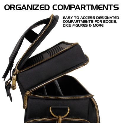 Enhance Tabletop Series Adventurer's Travel Bag Black Image 4