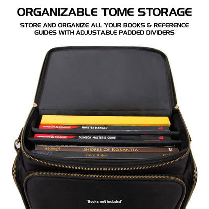 Enhance Tabletop Series Adventurer's Travel Bag Black Image 5