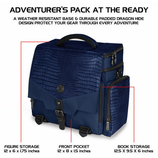 Enhance Tabletop Series Collectors Edition Adventurer's Travel Bag Blue Image 2