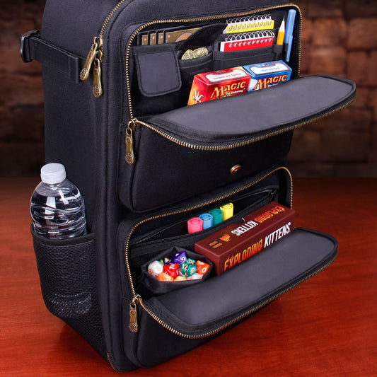 Enhance TCG Series Trading Card Backpack Black Image 2