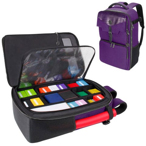 Enhance TCG Series Card Backpack Collector's Edition Purple Image 1