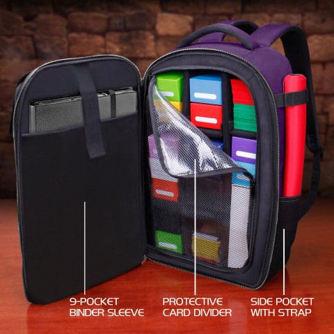 Enhance TCG Series Card Backpack Collector's Edition Purple Image 2