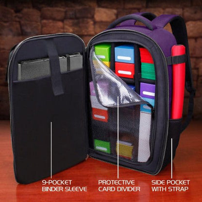 Enhance TCG Series Card Backpack Collector's Edition Purple Image 2