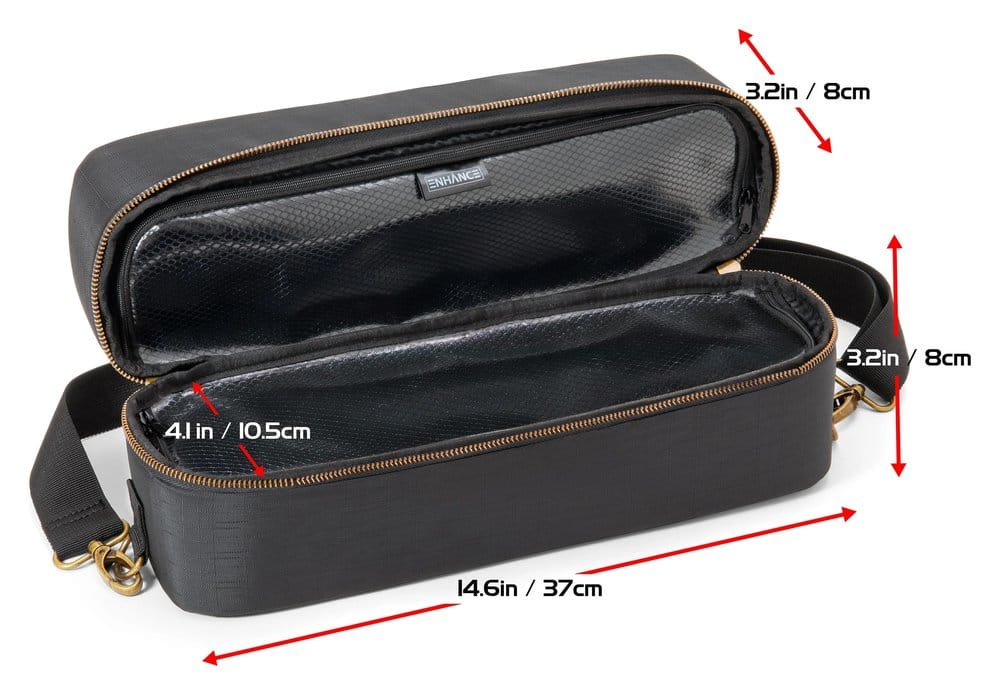 Enhance TCG Series Deckbox- und Playmat-Tasche Schwarz Image 3