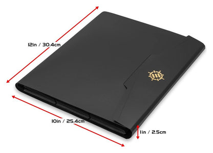 Enhance Binder 9 Pocket Kartenbinder Schwarz 30 x 25 x 3 cm Image 2