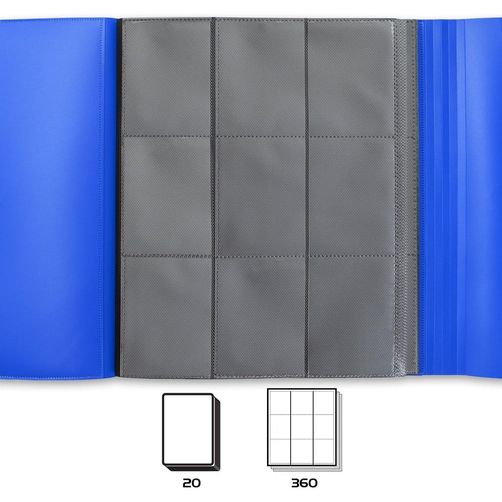 Enhance Binder 9 Pocket Kartenbinder Blau 30 x 25 x 3 cm Image 3