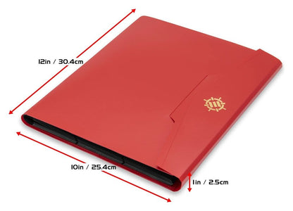 Enhance Binder 9 Pocket Kartenbinder Rot 30 x 25 x 3 cm Image 2