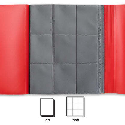 Enhance Binder 9 Pocket Kartenbinder Rot 30 x 25 x 3 cm Image 3