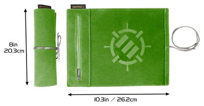 Enhance Tabletop-Zubehör Roll on a Scroll Würfel und Würfelmatte Grün Image 2
