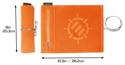 Enhance Tabletop-Zubehör Roll on a Scroll Würfel und Würfelmatte Orange Image 2