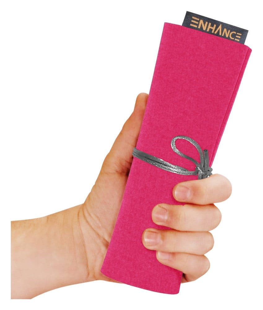 Enhance Tabletop-Zubehör Roll on a Scroll Würfel und Würfelmatte Pink Image 4