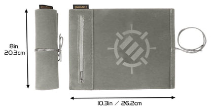 Enhance Tabletop-Zubehör Roll on a Scroll Würfel und Würfelmatte Silber Image 2