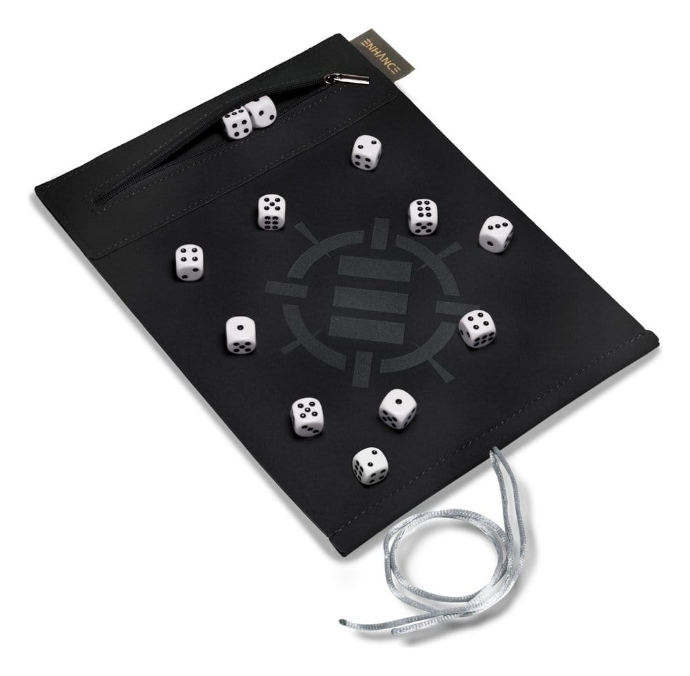Enhance Tabletop-Zubehör Roll on a Scroll Würfel und Würfelmatte Weiß Image 1