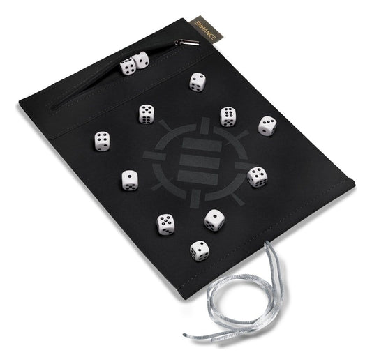 Enhance Tabletop-Zubehör Roll on a Scroll Würfel und Würfelmatte Weiß Image 1