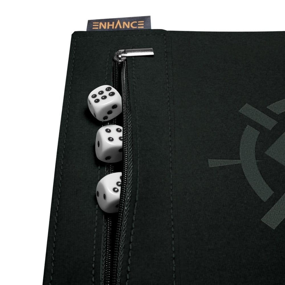 Enhance Tabletop-Zubehör Roll on a Scroll Würfel und Würfelmatte Weiß Image 3