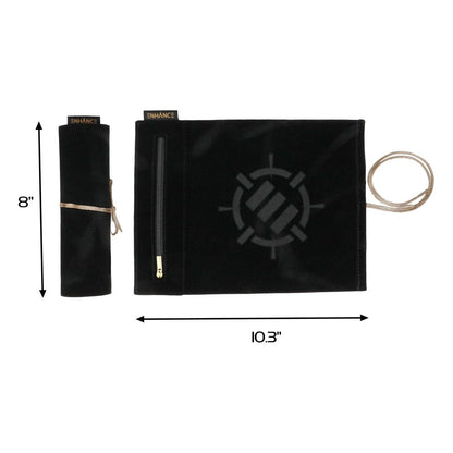 Enhance Tabletop Roll on a Scroll Würfeltasche mit Würfel Black Image 2