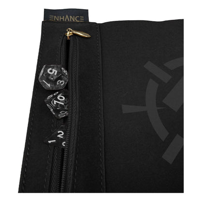 Enhance Tabletop Roll on a Scroll Würfeltasche mit Würfel Black Image 5