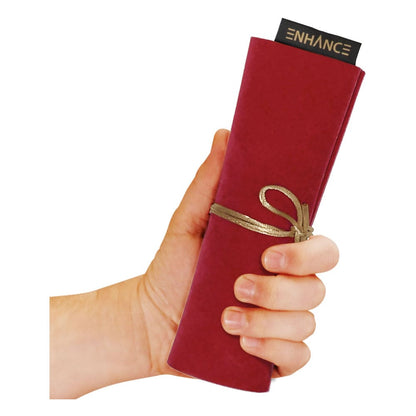 Enhance Tabletop Roll on a Scroll Würfeltasche mit Würfel Rot Image 4