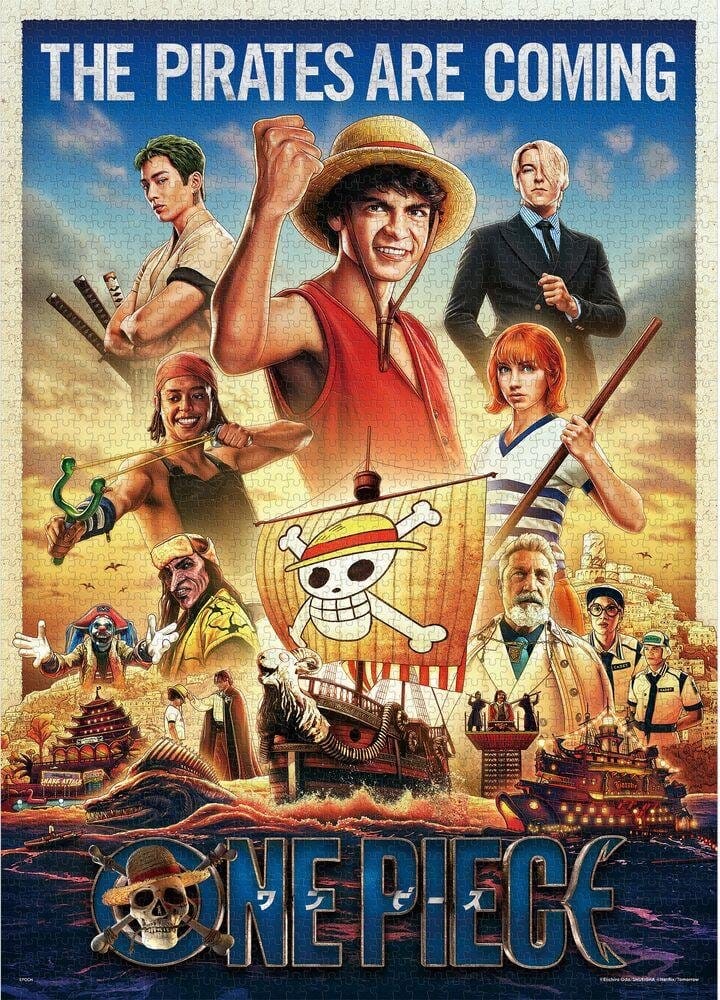 One Piece Puzzle 2000 Teile The Pirates Are Coming Image 1