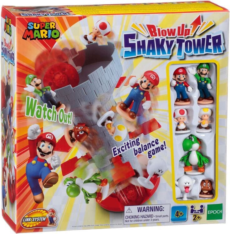 Super Mario Spiel Blow Up! Shaky Tower Image 1