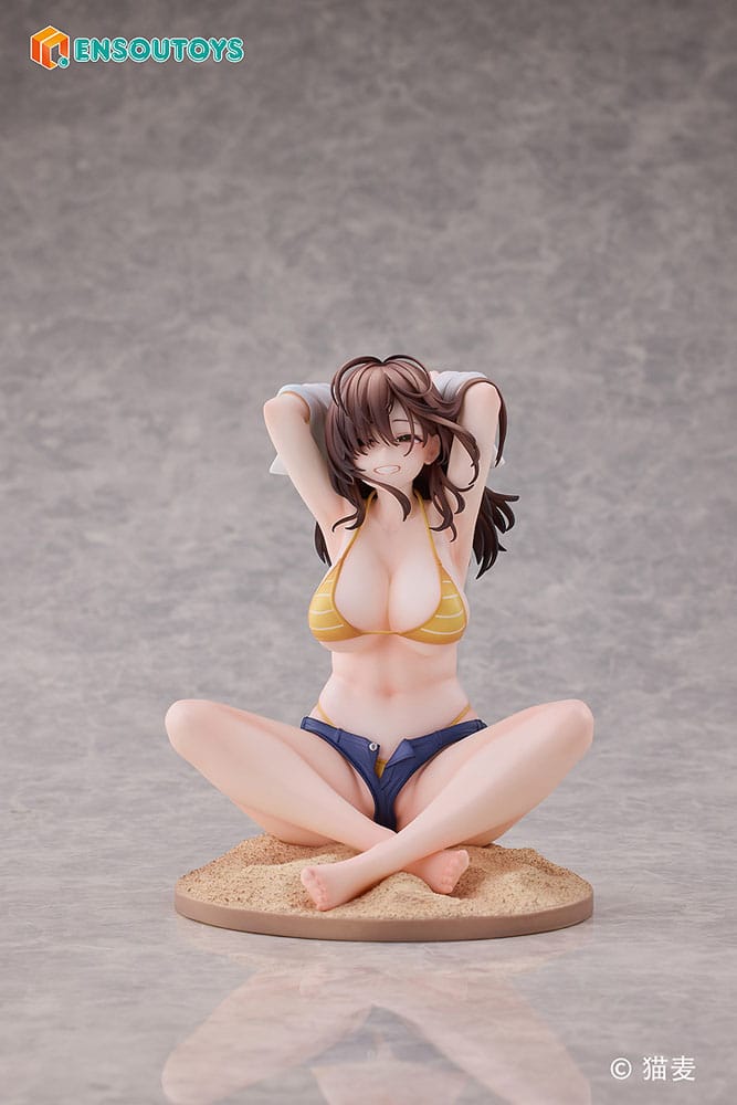 Original Character Statue Danjo no Yujo ga Seiritsu Dekinai Type no Onna Tomodachi 15 cm Image 4