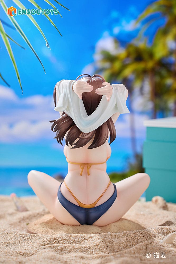 Original Character Statue Danjo no Yujo ga Seiritsu Dekinai Type no Onna Tomodachi 15 cm Image 7