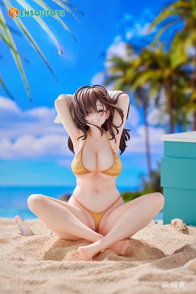 Original Character Statue Danjo no Yujo ga Seiritsu Dekinai Type no Onna Tomodachi 15 cm Image 10