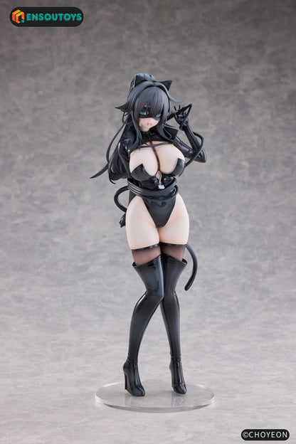 Original Character Statue 1/6 Cat Woman Happy-chan 27 cm Image 1