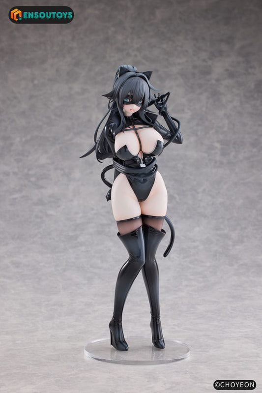 Original Character Statue 1/6 Cat Woman Happy-chan 27 cm Image 1