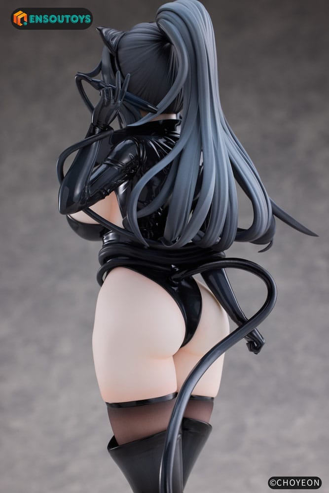 Original Character Statue 1/6 Cat Woman Happy-chan 27 cm Image 10
