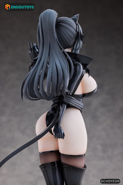 Original Character Statue 1/6 Cat Woman Happy-chan 27 cm Image 11