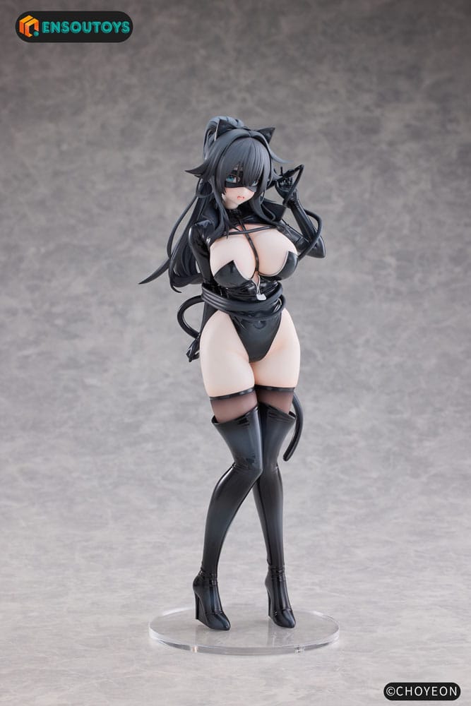 Original Character Statue 1/6 Cat Woman Happy-chan 27 cm Image 12