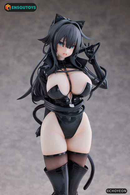 Original Character Statue 1/6 Cat Woman Happy-chan 27 cm Image 15