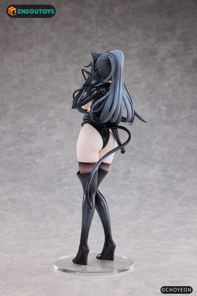 Original Character Statue 1/6 Cat Woman Happy-chan 27 cm Image 18