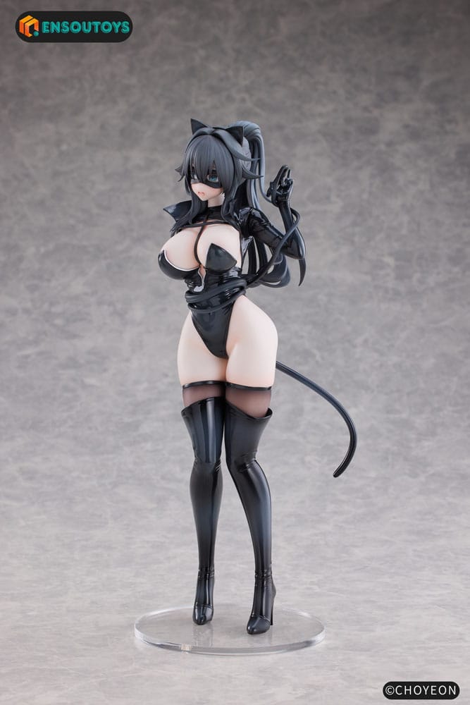 Original Character Statue 1/6 Cat Woman Happy-chan 27 cm Image 20