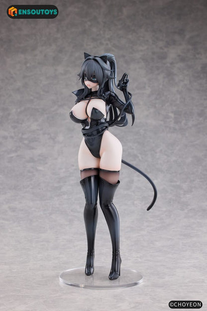 Original Character Statue 1/6 Cat Woman Happy-chan 27 cm Image 20