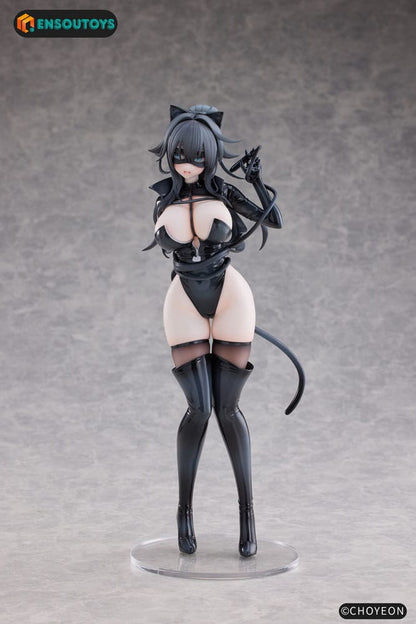 Original Character Statue 1/6 Cat Woman Happy-chan 27 cm Image 21