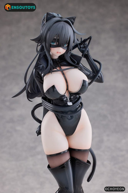 Original Character Statue 1/6 Cat Woman Happy-chan 27 cm Image 22