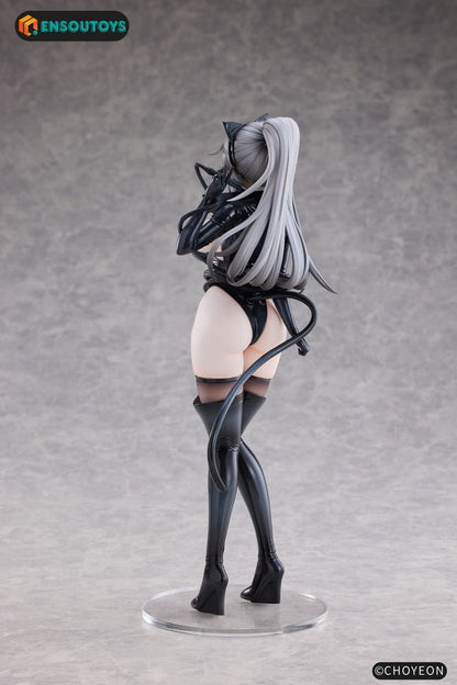 Original Character Statue 1/6 Cat Woman Happy-chan Different Color Edition 27 cm Image 20
