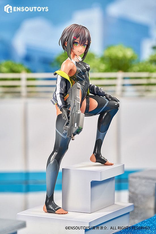 Arms Note Statue 1/7 Swim Team Bucho-chan 22 cm Image 3