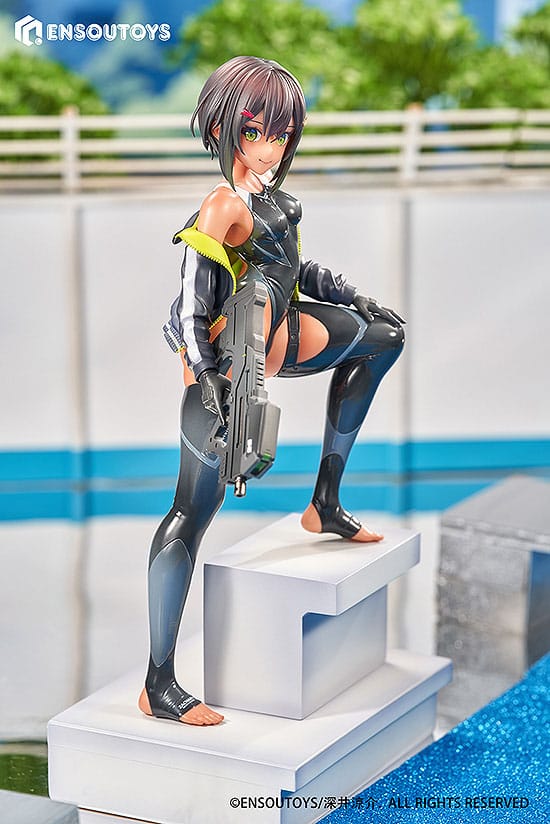 Arms Note Statue 1/7 Swim Team Bucho-chan 22 cm Image 4