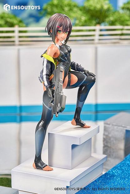 Arms Note Statue 1/7 Swim Team Bucho-chan 22 cm Image 4