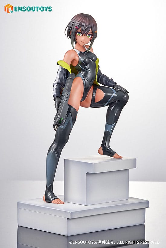 Arms Note Statue 1/7 Swim Team Bucho-chan 22 cm Image 8