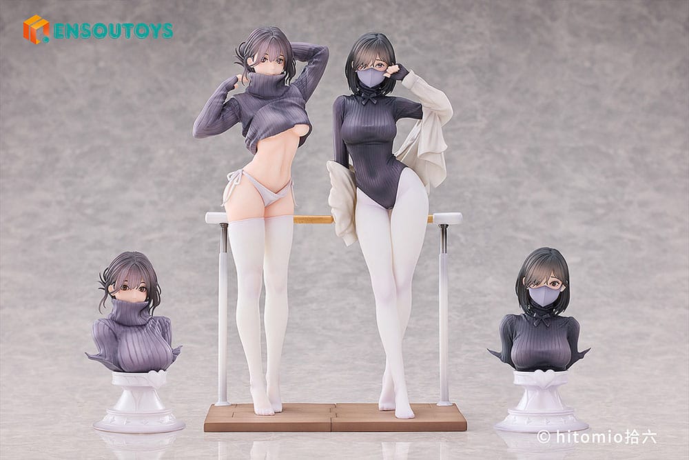 Original Character Statue 1/7 Guitar MeiMei & Shokyu Sensei's Dance Lesson 24 cm Image 6