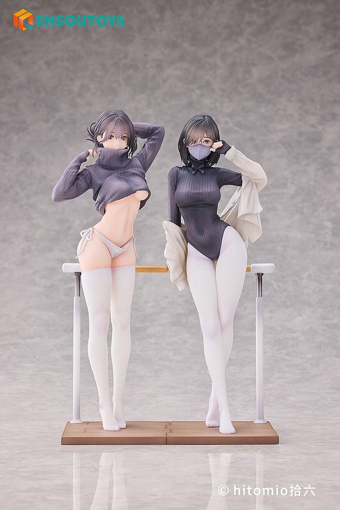 Original Character Statue 1/7 Guitar MeiMei & Shokyu Sensei's Dance Lesson 24 cm Image 7