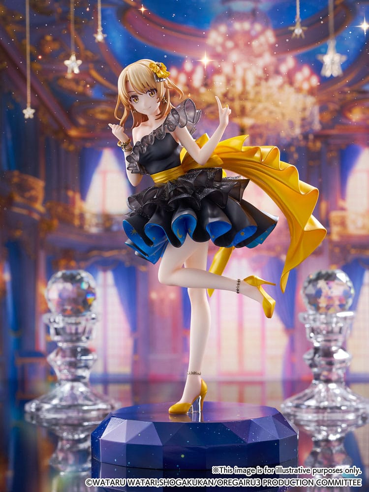 My Youth Romantic Comedy Is Wrong As I Expected. Final SHIBUYA SCRAMBLE FIGURE PVC Statue 1/7 Iroha Isshiki Starry Dress Ver. 24 cm Image 7