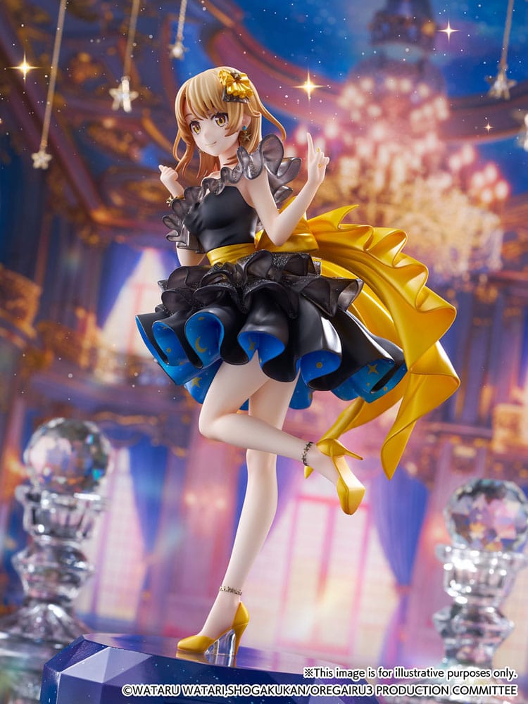 My Youth Romantic Comedy Is Wrong As I Expected. Final SHIBUYA SCRAMBLE FIGURE PVC Statue 1/7 Iroha Isshiki Starry Dress Ver. 24 cm Image 8