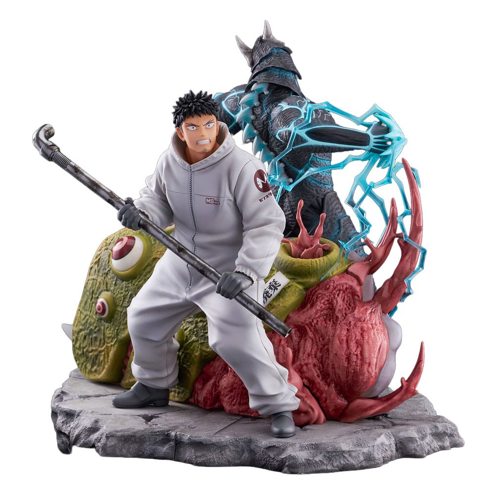 Kaiju No.8 SHIBUYA SCRAMBLE FIGURE PVC Statue 1/7 Kaiju No.8 & Kafka Hibino 29 cm Image 1