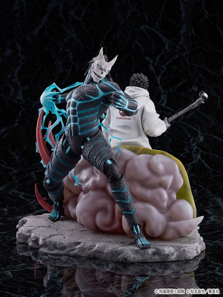 Kaiju No.8 SHIBUYA SCRAMBLE FIGURE PVC Statue 1/7 Kaiju No.8 & Kafka Hibino 29 cm Image 2